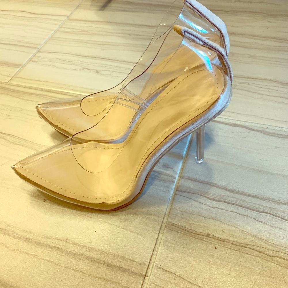 Clear High Heels